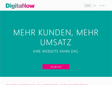 Tablet Screenshot of digital-now.com